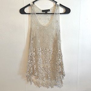 Lace tank top